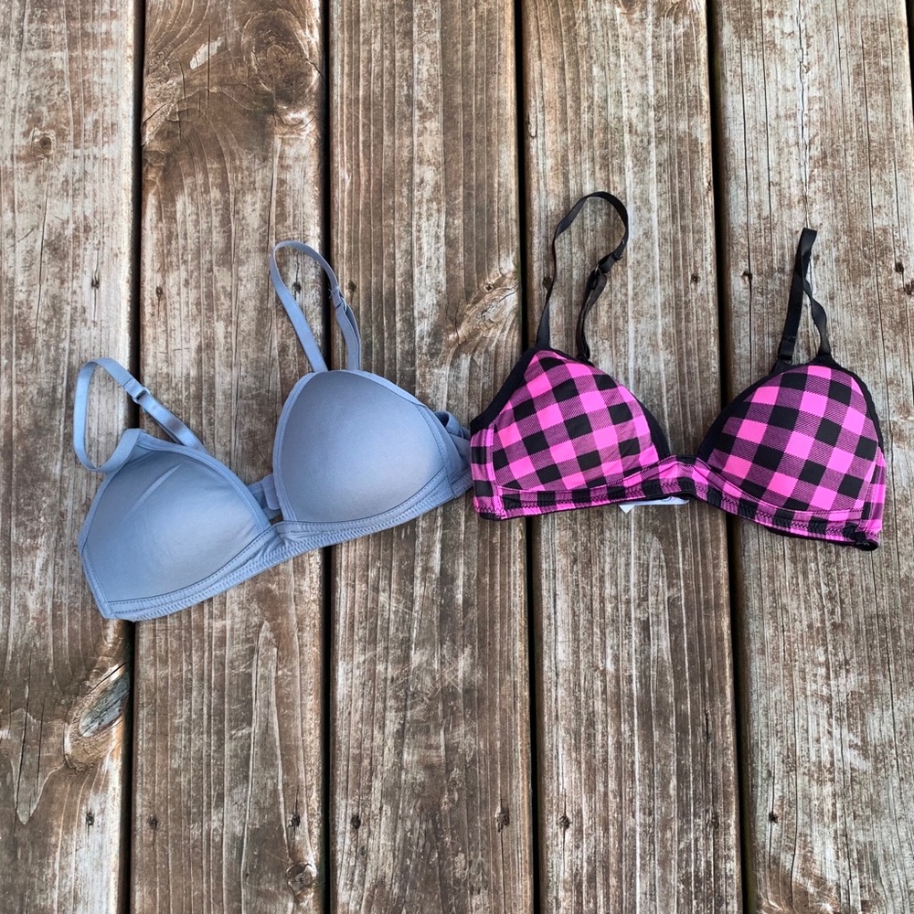 **4/$20** 2 Candies wire free bras- size 34A